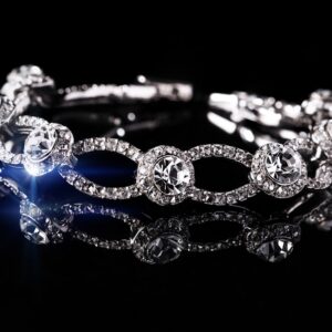 Onyx Clover Necklace by W Moon Luxury